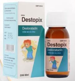 Siro trị viêm mũi dị ứng Destopix hộp 1 chai 60ml