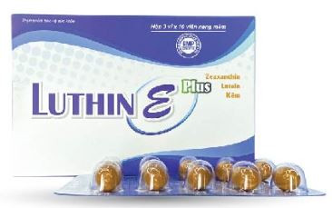 Viên uống bổ mắt Luthin E Plus – Tăng cường thị lực, đẩy lùi thoái hóa điểm vàng