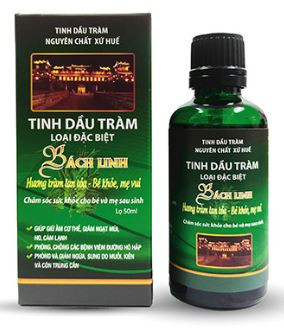 Tinh dầu tràm Bách Linh - giữ ấm cơ thể