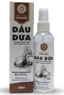 Dầu dừa Đất Việt - làm đẹp toàn thân