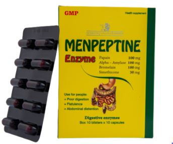 Men tiêu hóa menpeptine Enzyme