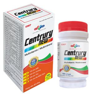 Viên uống Centrury New - bổ sung vitamin tăng sức đề kháng cho mẹ