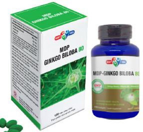 Viên uống MDP – Ginkgo Biloba 80 - giúp hoạt huyết, tăng cường tuần hoàn não