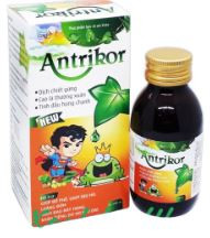 Siro ho Antrikor -  điều trị ho khan ho có đờm, giảm đau rát họng