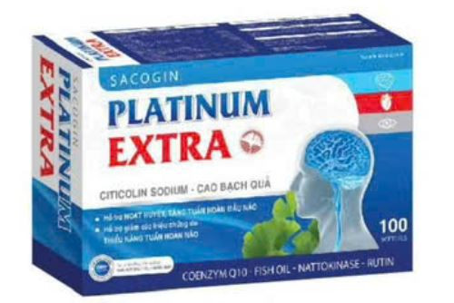 Thực phẩm bào vệ sức khỏe SACOGIN PLATINUM EXTRA