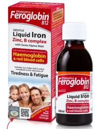 Siro bổ Sung Sắt FEROGLOBIN LIQUID IRON 200ml