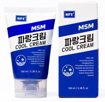 Kem làm lạnh MSM Cool Cream điều trị chấn thương căng cơ, bầm tím và bong gân