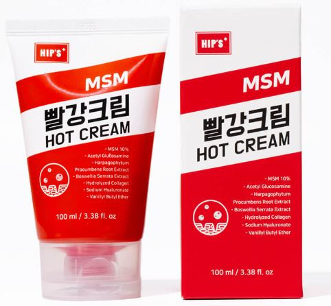 Kem làm nóng MSM Hot Cream thư giãn cơ, hạn chế chấn thương do vận động, mỏi cơ