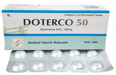 Thuốc Doterco 50 điều trị tăng trương lực cơ