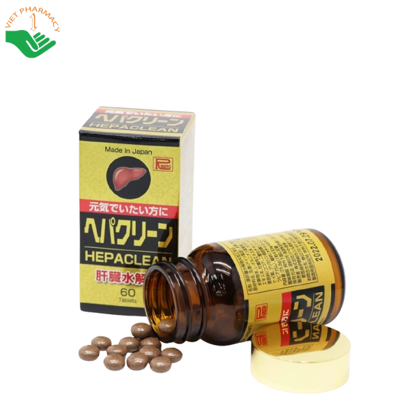 Viên uống bổ gan Ribeto Shoji Hepaclean (Hộp 60 viên)