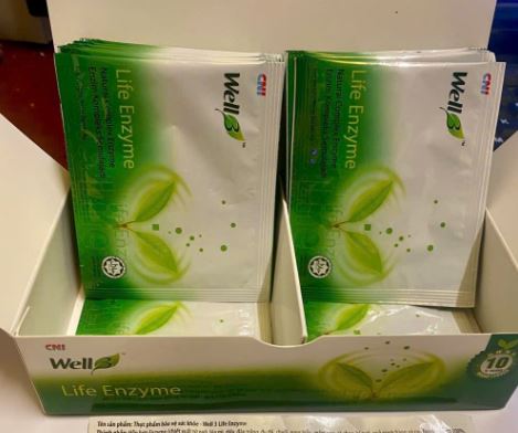 Well 3 Life Enzyme tăng cường sức khỏe đường ruột giúp tiêu hóa tốt