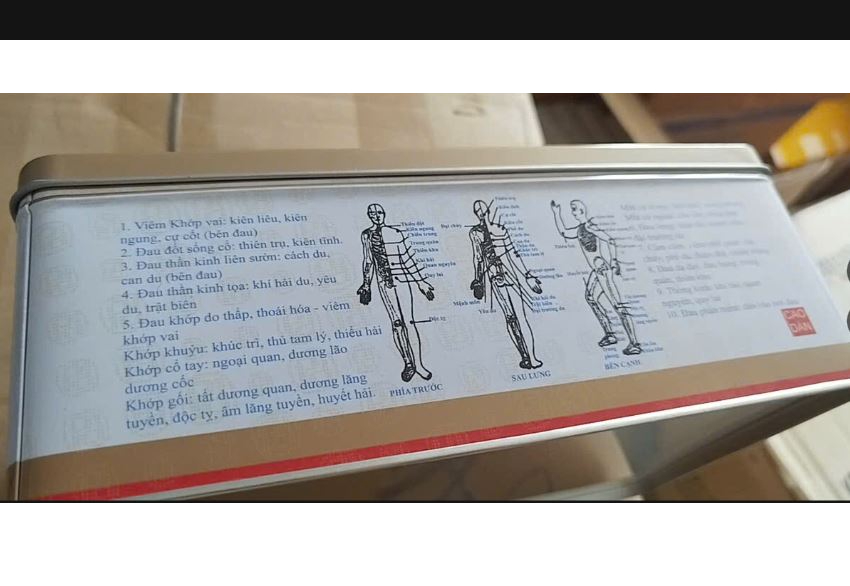 Cao Tráng Cốt Chỉ Thống Xạ Hương giảm đau nhức xương khớp