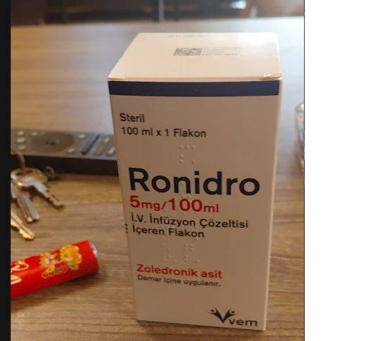 Thuốc Ronidro 5mg/ 100ml- Điều trị loãng xương