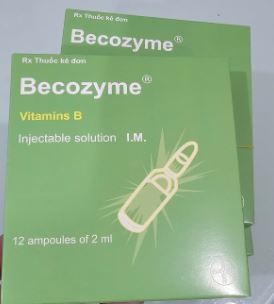 Becozyme Bayer (H/12o/2ml) - Bổ sung nhanh vitamin B khi cần thiết (tiêm bắp)