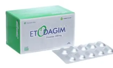 Thuốc Etodagim Agimexpharm điều trị viêm xương khớp, cơn gout cấp hay giả gout (10 vỉ x 10 viên)