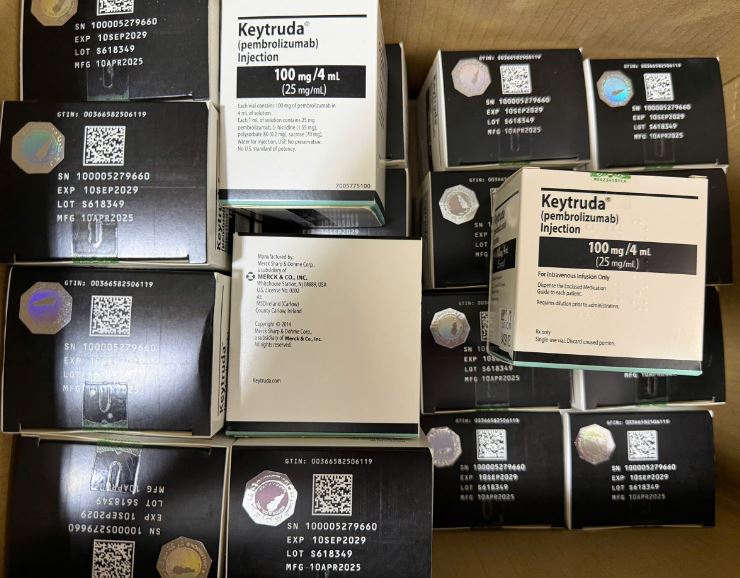 Thuốc Keytruda 100mg/4ml điều trị ung thư