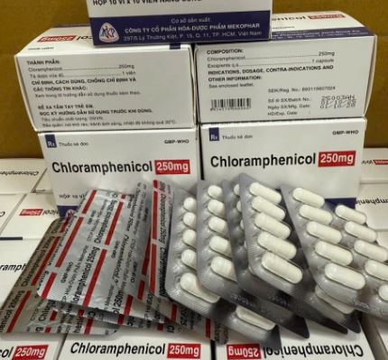 Chloramphenicol 250mg – Kháng sinh điều trị viêm màng não, nhiễm khuẩn nặng hiệu quả