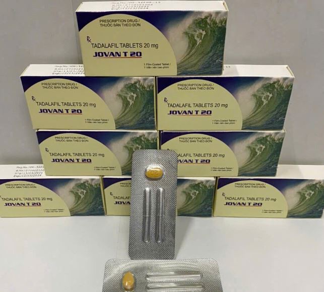 Jovan T20 giúp hỗ trợ điều trị rối loạn cương dương