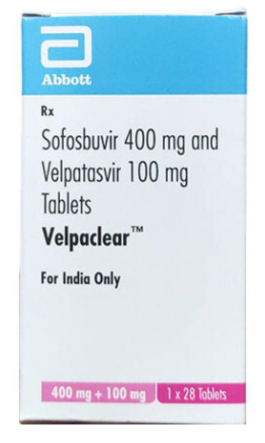 Thuốc Velpaclear 400mg/100mg - Điều Trị Viêm Gan C
