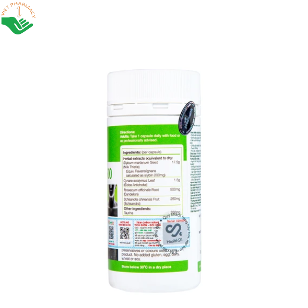 Viên uống hỗ trợ giải độc gan, bảo vệ gan Liver Tonic 17500 GoodHealth (60 viên)