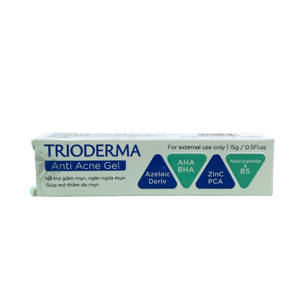 Gel chấm mụn Trioderma Anti Acne Gel (Tuýp 15g)