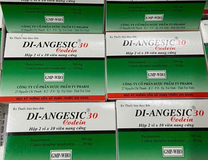 Thuốc Di-Angesic 10mg giảm đau kháng viêm