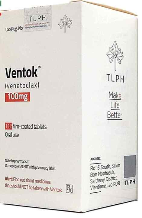 Ventok 100mg điều trị ung thư