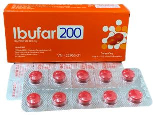 Ibufar 200 - Thuốc hạ sốt ở trẻ em rất hiệu quả