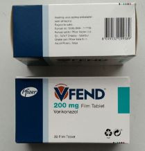Thuốc Vfend 200mg điều trị nấm Candida