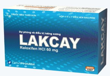 Thuốc LAKCAY được dùng để điều trị và phòng ngừa loãng xương ở phụ nữ sau mãn kinh