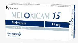 Thuốc giảm đau MELOXICAM 15