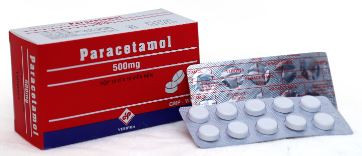 PARACETAMOL 500mg giảm đau hạ sốt