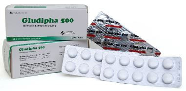 Thuốc theo đơn GLUDIPHA 500