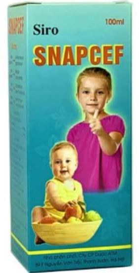 Thuốc Siro Snapcef 100ml - điều trị tiêu chảy, còi xương, biếng ăn và bổ sung kẽm