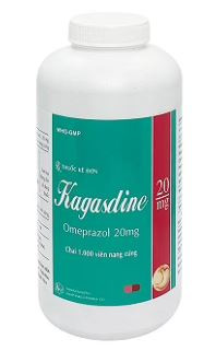 Thuốc Kagasdine Omeprazol 20mg Khapharco điều trị loét dạ dày