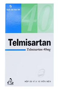 Thuốc Telmisartan 40 TV.Pharm điều trị tăng huyết áp (3 vỉ x 10 viên)