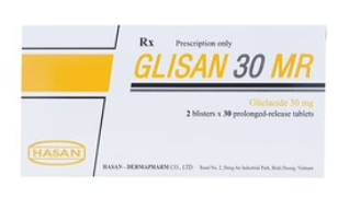 Thuốc Glisan 30 MR Hasan điều trị đái tháo đường