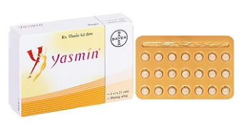 Thuốc Yasmin Bayer dùng tránh thai (1 vỉ x 21 viên)