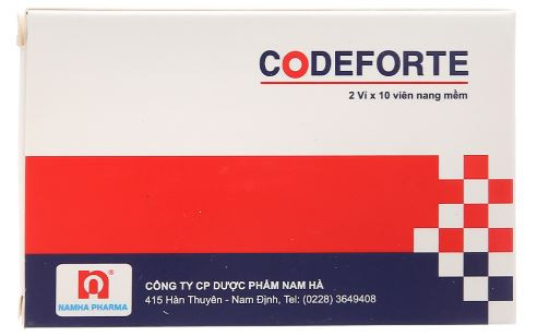 Codeforte trị ho khan, ho do kích ứng (2 vỉ x 10 viên)