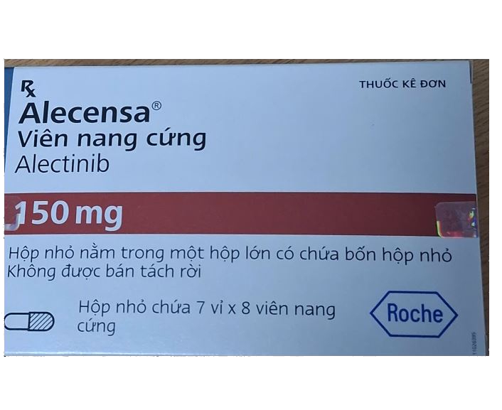 Thuốc Alecensa 150mg Roche hỗ trợ điều trị ung thư phổi 