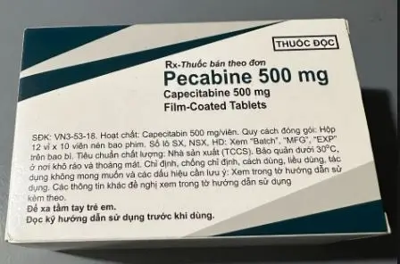 Pecabine 500mg điều trị ung thư