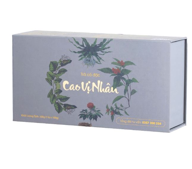 Cao Vị Nhân dành cho người u xơ tử cung và u nang bình thường, u vú (Hộp 3 lộ, 3×100 gram)