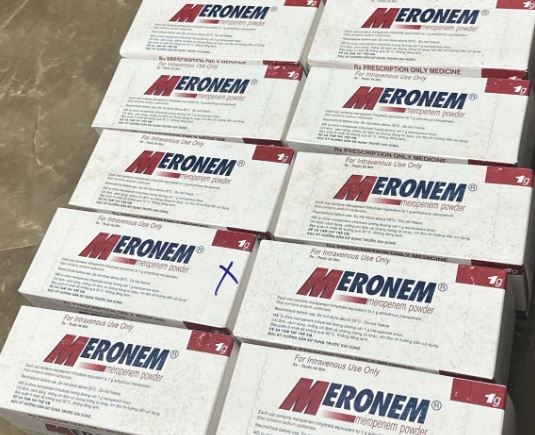 Thuốc Meronem 1g tiêm tĩnh mạch điều trị nhiễm khuẩn nặng