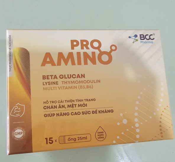 Đạm thuỷ phân PRO AMINO dùng cho người sau phẫu thuật, mổ xẻ, hoá trị, xạ trị vì ung thư