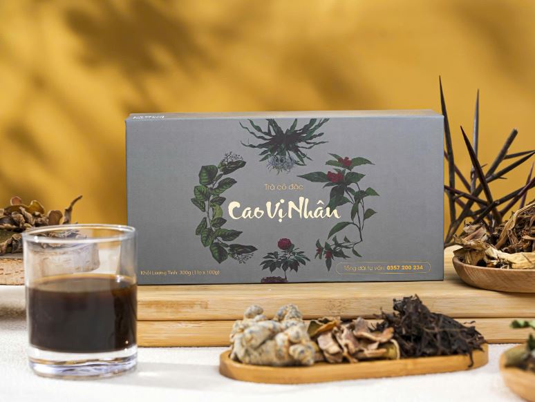 Cao Vị Nhân dành cho người u xơ tử cung và u nang bình thường, u vú (Hộp 3 lộ, 3×100 gram)